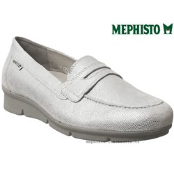 Mephisto Diva Blanc/Argent mocassin