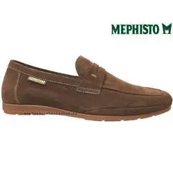 Mephisto Alexis Marron cuir/velours mocassin