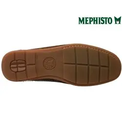 Mephisto Alexis Marron cuir/velours mocassin