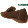Mephisto Alexis Marron cuir/velours mocassin
