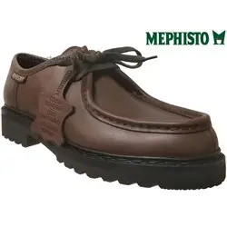 Mephisto Peppo Marron cuir lacets_derbies