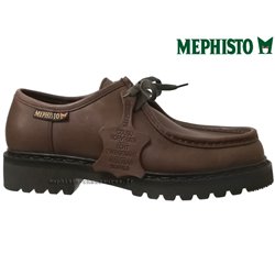 Mephisto Peppo Marron cuir lacets_derbies