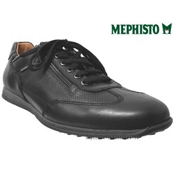 Mephisto Leon Noir cuir lacets_richelieu