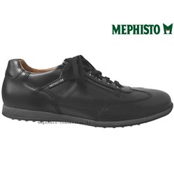 Mephisto Leon Noir cuir lacets_richelieu