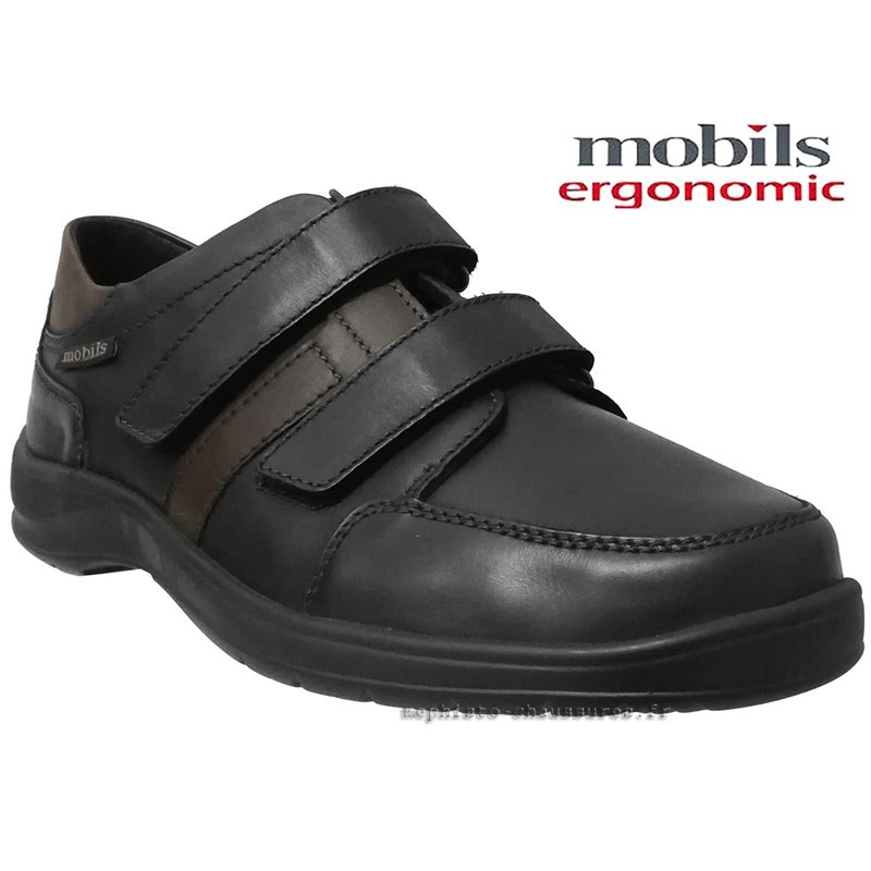Mobils by Mephisto Eymar Noir/Marron scratch