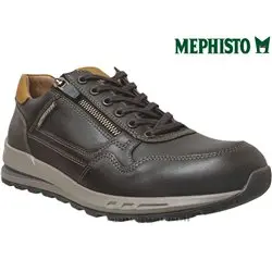 Mephisto Bradley Marron foncé cuir lacets_richelieu