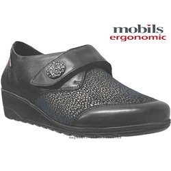 Mobils by Mephisto Branda Noir cuir scratch