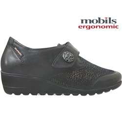 Mobils by Mephisto Branda Noir cuir scratch