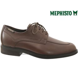 Mephisto Korey Marron moyen cuir lacets_derbies