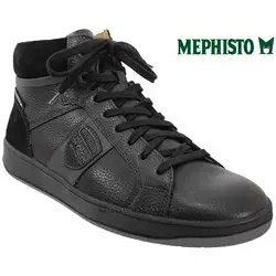 Mephisto Heliot Noir cuir bottillon