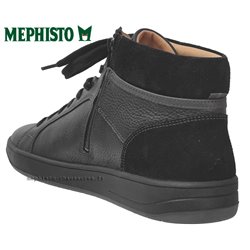 Mephisto Heliot Noir cuir bottillon