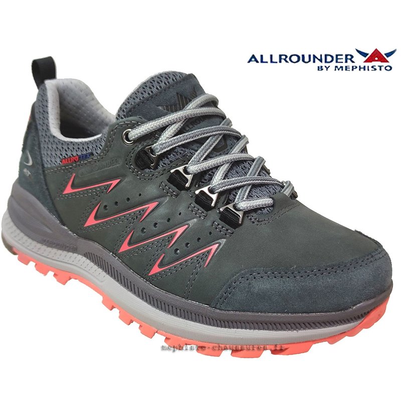 Allrounder Seja-tex Gris lacets_richelieu