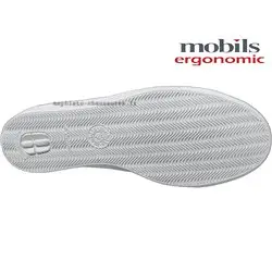 Mobils by Mephisto HAWAI Blanc cuir lacets_derbies