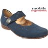 Mobils by Mephisto FABIENNE Marine nubuck ballerine