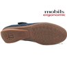 Mobils by Mephisto FABIENNE Marine nubuck ballerine