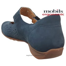 Mobils by Mephisto FABIENNE Marine nubuck ballerine