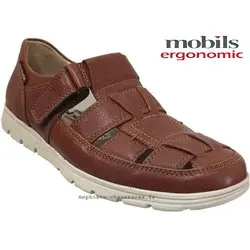 Mobils by Mephisto Kenneth Marron cuir sandale
