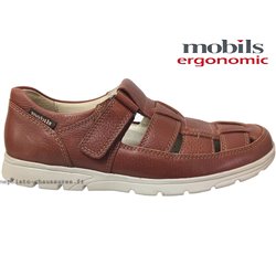 Mobils by Mephisto Kenneth Marron cuir sandale