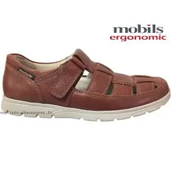 Mobils by Mephisto Kenneth Marron cuir sandale