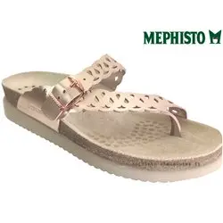 Mephisto Helenia Rose métallisé tong