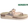 Mephisto Helenia Rose métallisé tong