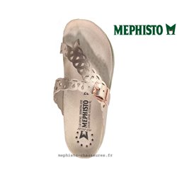 Mephisto Helenia Rose métallisé tong