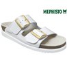 Mephisto Hester Blanc vernis mule