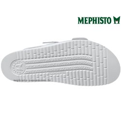 Mephisto Hester Blanc vernis mule