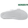 Mephisto Hester Blanc vernis mule