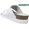 Mephisto Hester Blanc vernis mule
