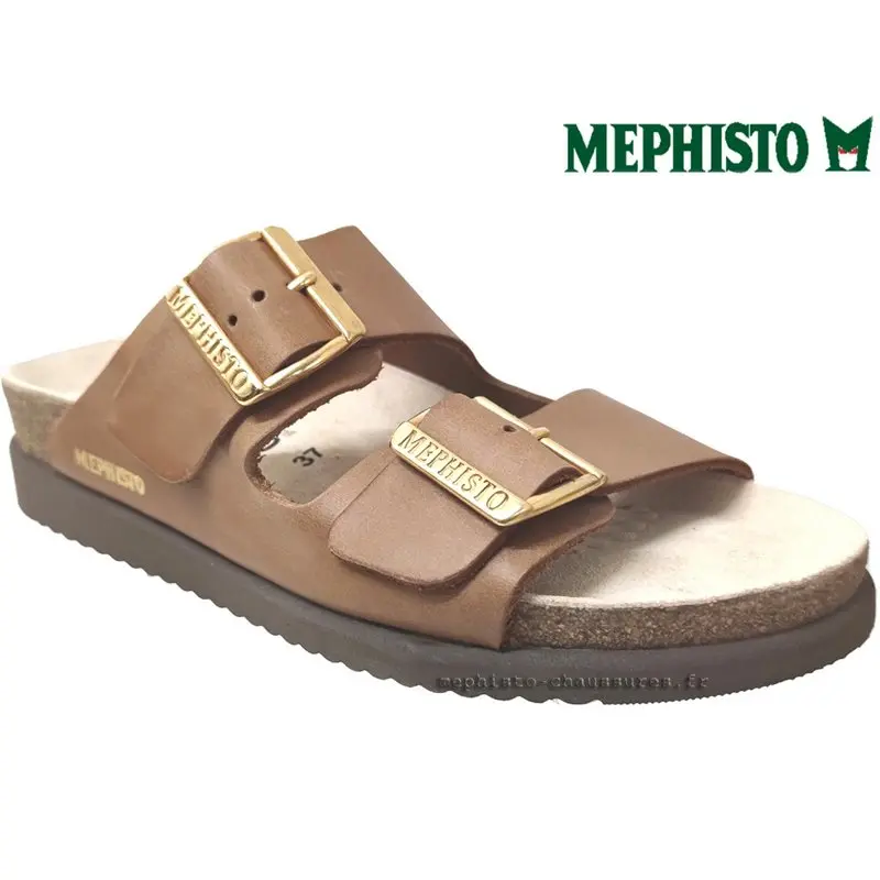 Mephisto Hester Camel cuir mule