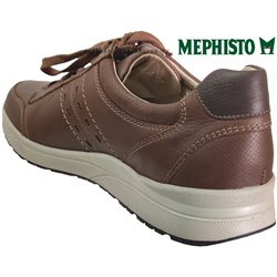 Mephisto Vincente Marron cuir lacets_derbies