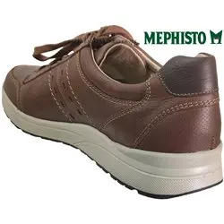 Mephisto Vincente Marron cuir lacets_derbies