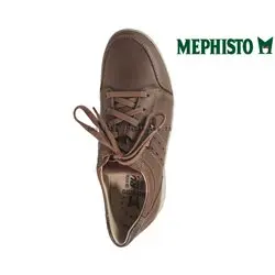 Mephisto Vincente Marron cuir lacets_derbies