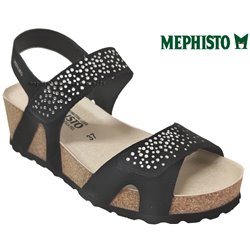 Mephisto Vic spark Noir velours sandale