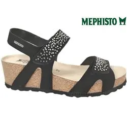 Mephisto Vic spark Noir velours sandale