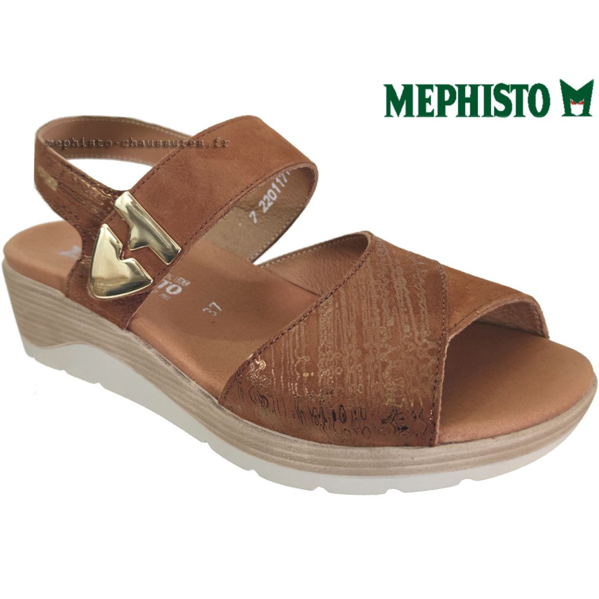 Mephisto Cacilia Marron cuir sandale