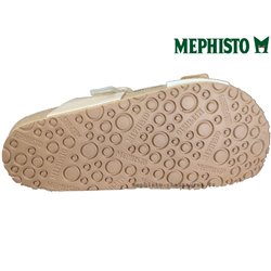 Mephisto Madisson Blanc-platine mule