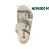 Mephisto Madisson Blanc-platine mule