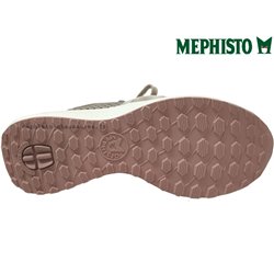 Mephisto Kim perf Beige cuir basket_mode_basse