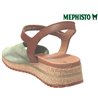 Mephisto Joy Kaki cuir sandale