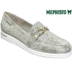 Mephisto Juliana Beige velours mocassin