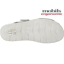 Mobils by Mephisto Melysa Blanc cuir sandale