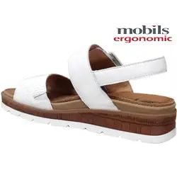 Mobils by Mephisto Melysa Blanc cuir sandale