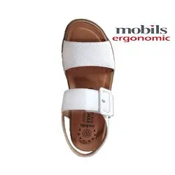 Mobils by Mephisto Melysa Blanc cuir sandale