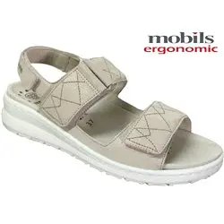 Mobils by Mephisto Britany Beige nubuck sandale