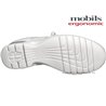 Mobils by Mephisto Manon perf Blanc cuir lacets_richelieu