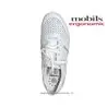 Mobils by Mephisto Manon perf Blanc cuir lacets_richelieu