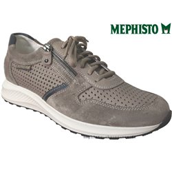 Mephisto Dino perf Taupe cuir lacets_richelieu