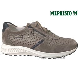 Mephisto Dino perf Taupe cuir lacets_richelieu
